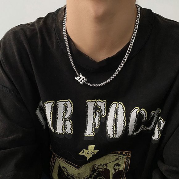 men alloy necklace - Picture 3 of 3